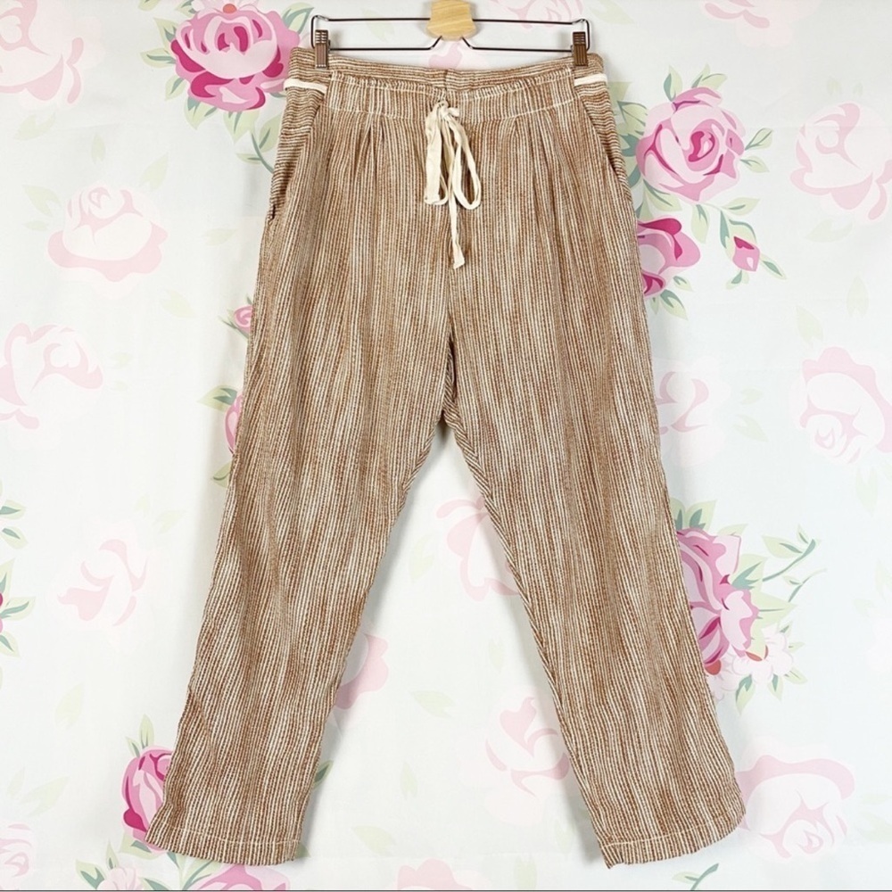 NEW Free People Light at Sunrise Crop Pants 6 - Picture 1 of 12